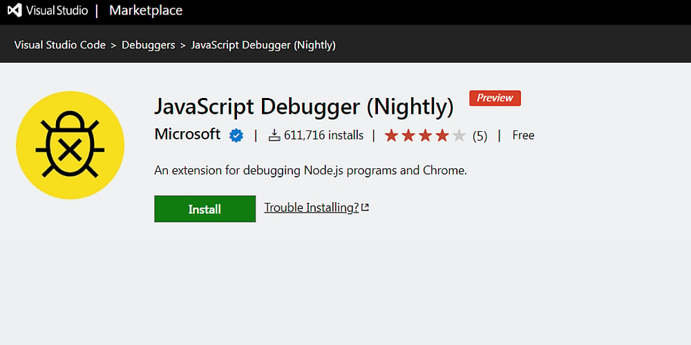 JavaScript Debugger (Nightly)