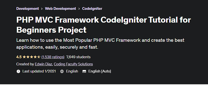 PHP-MVC-Framework