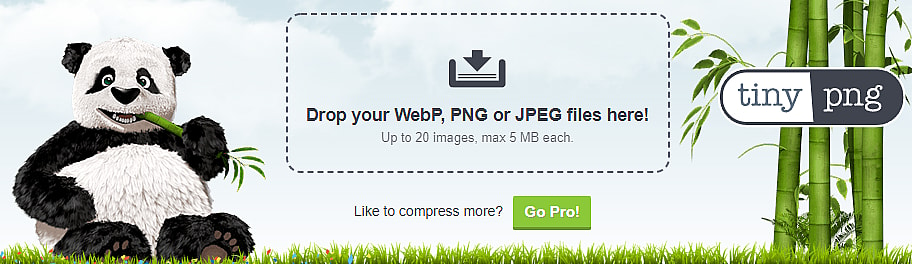 tinypng image compression tool