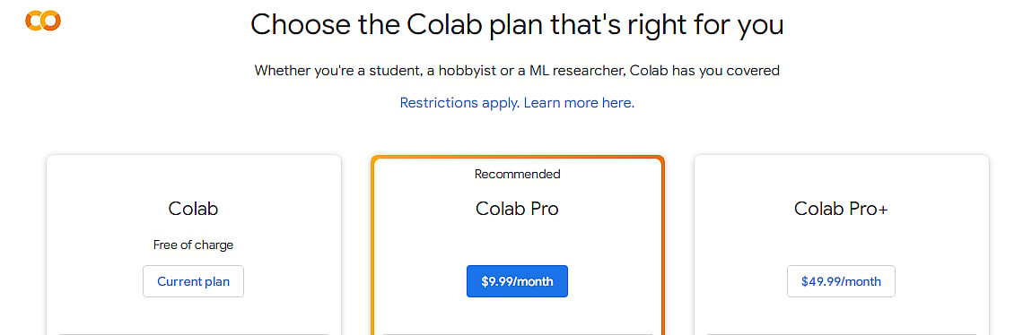 Colab Pro