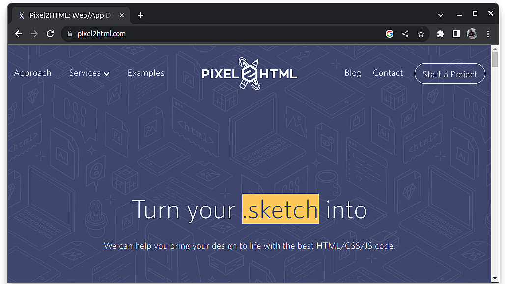 pixel2html